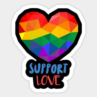 Lgbt Heart Sticker